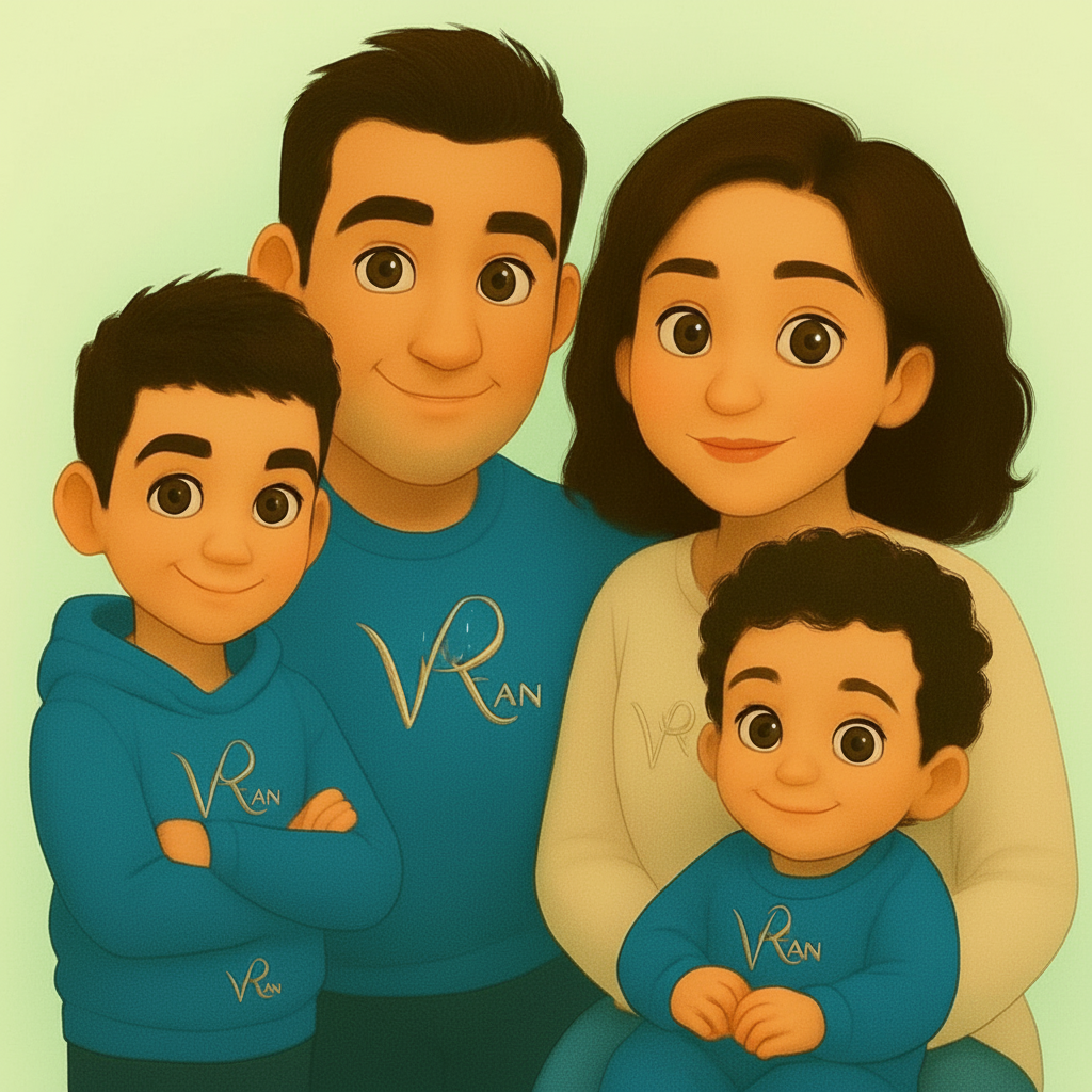 Home family portrait