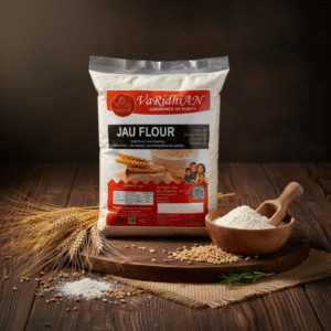 Home jau attaa (जौ का आटा)